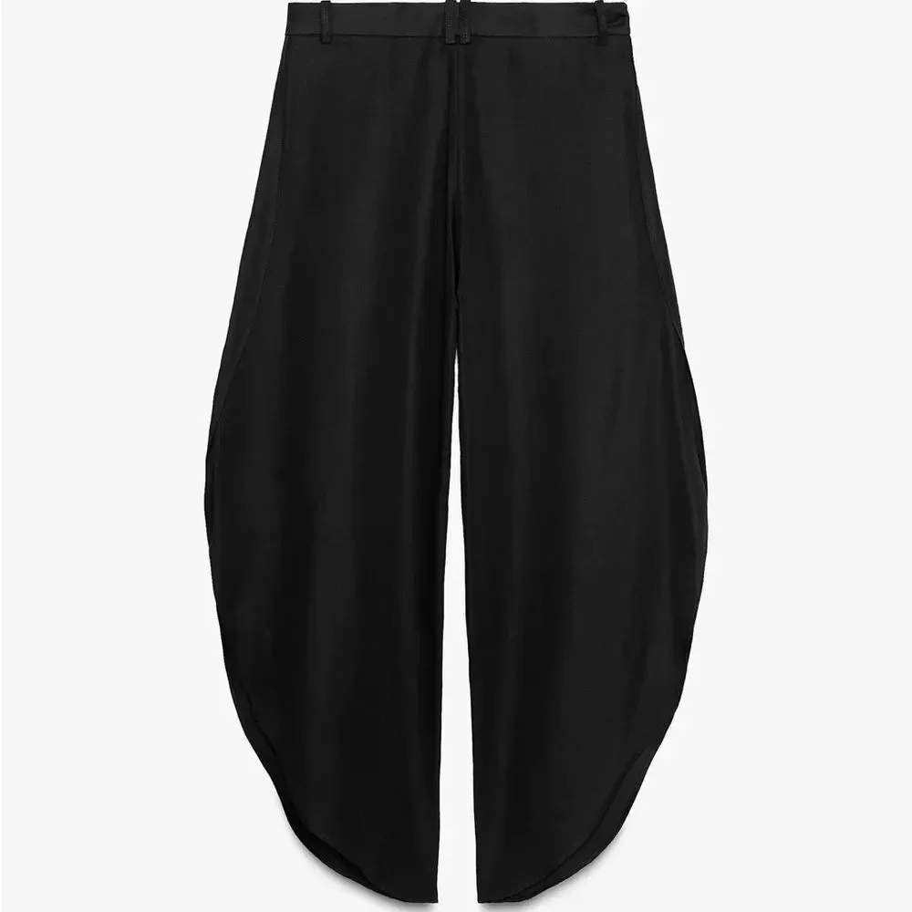 ZARA ZW COLLECTION WIDE-LEG PANTS WITH VENTS